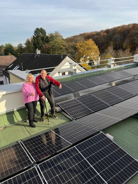 PV-Anlage auf dem Haus am Urselbach