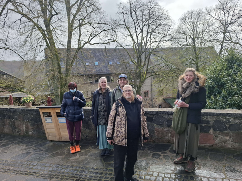 Besuch des Mittelaltermarkts auf der Burg Ronneburg