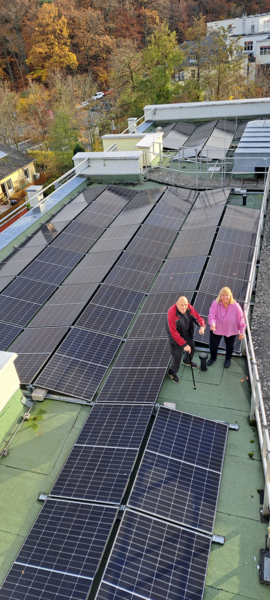PV-Anlage auf dem Haus am Urselbach